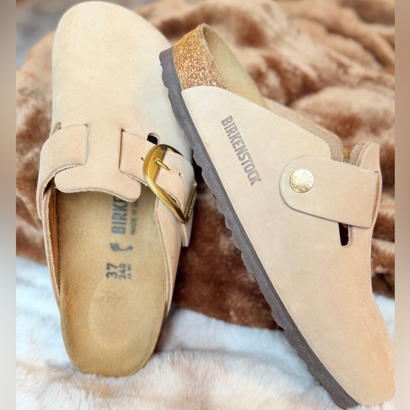 Birkenstock Shoes - Birkenstock Boston Big Buckle Clogs (NEW)